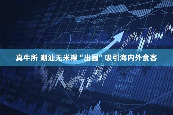 真牛所 潮汕无米粿“出圈”吸引海内外食客